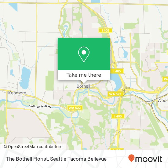 Mapa de The Bothell Florist