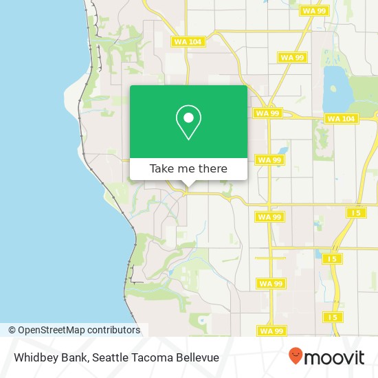 Whidbey Bank map