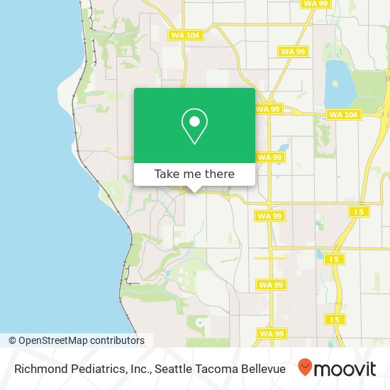 Richmond Pediatrics, Inc. map