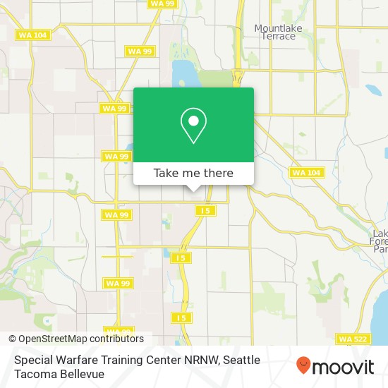 Special Warfare Training Center NRNW map