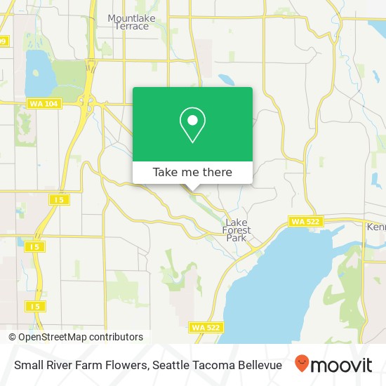 Mapa de Small River Farm Flowers