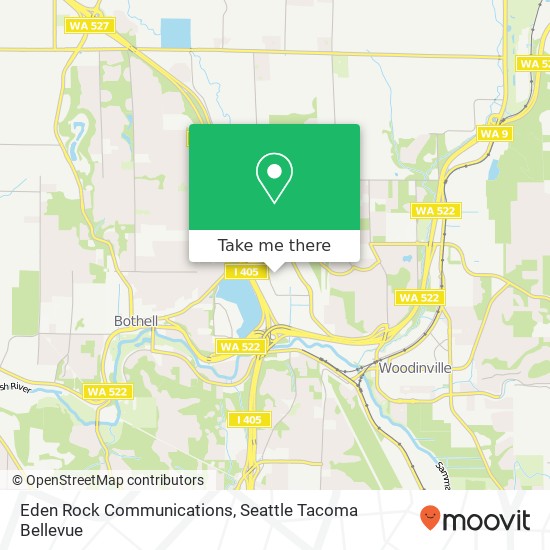 Eden Rock Communications map