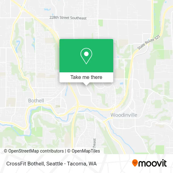 Mapa de CrossFit Bothell