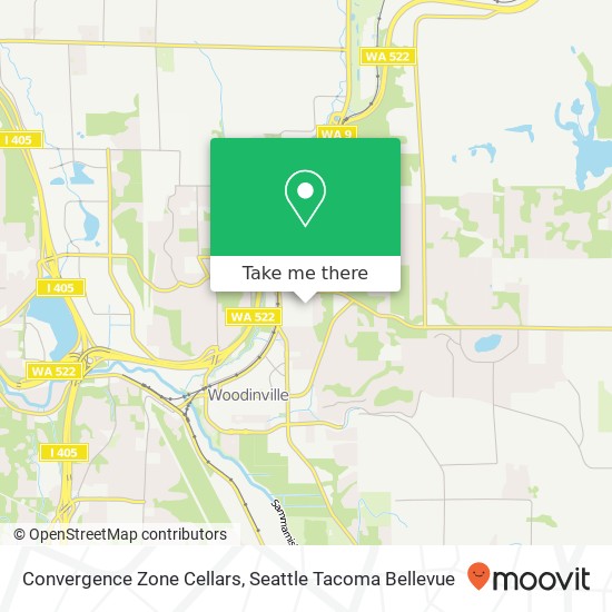 Convergence Zone Cellars map