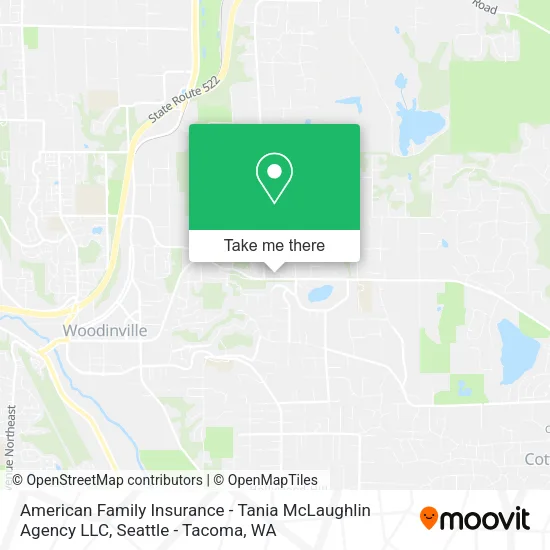 American Family Insurance - Tania McLaughlin Agency LLC map