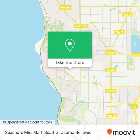 Mapa de Seashore Mini Mart