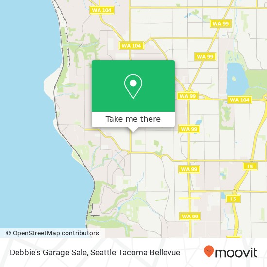 Debbie's Garage Sale map