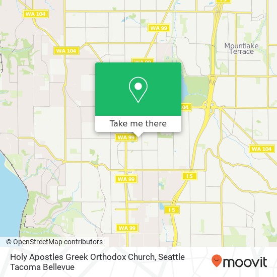 Holy Apostles Greek Orthodox Church map