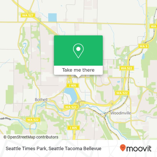 Seattle Times Park map