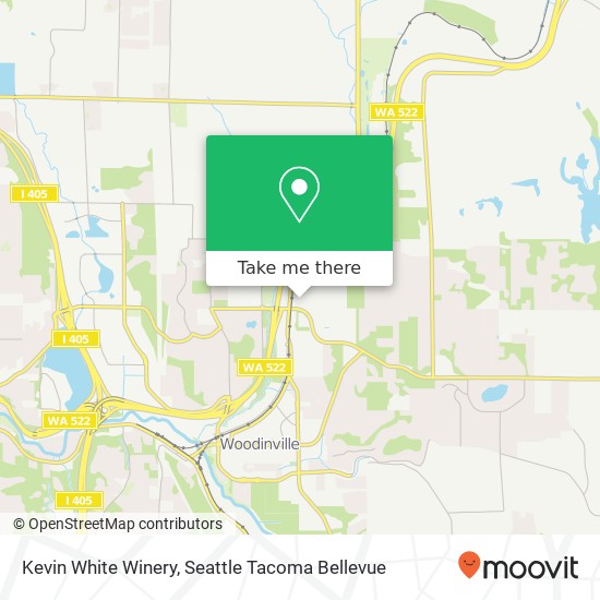 Mapa de Kevin White Winery