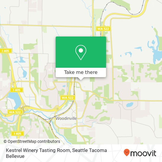 Kestrel Winery Tasting Room map