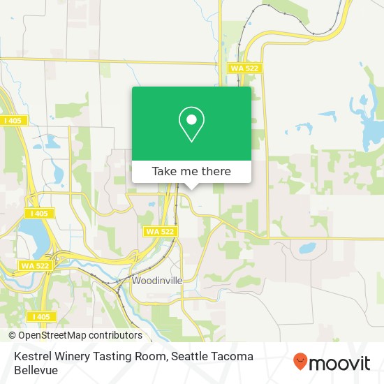 Mapa de Kestrel Winery Tasting Room