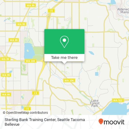 Sterling Bank Training Center map