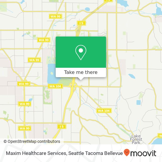 Maxim Healthcare Services map