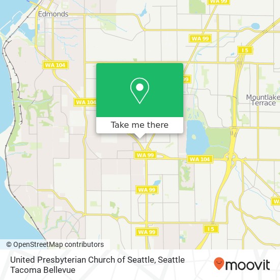 United Presbyterian Church of Seattle map