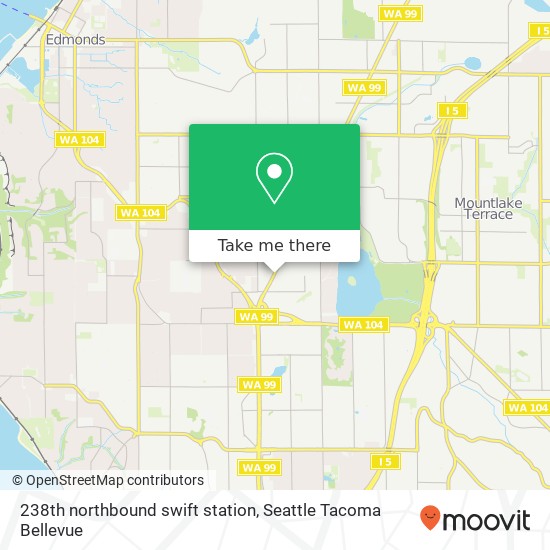 238th northbound swift station map