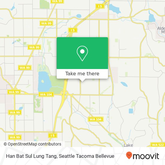 Han Bat Sul Lung Tang map