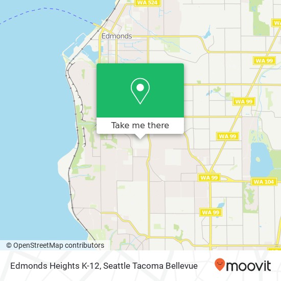 Mapa de Edmonds Heights K-12