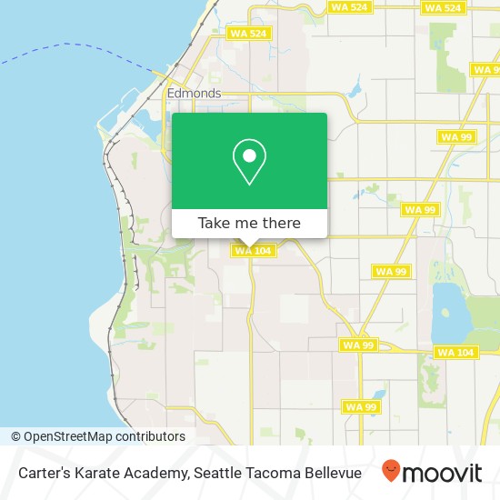Mapa de Carter's Karate Academy