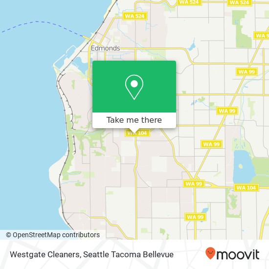 Westgate Cleaners map