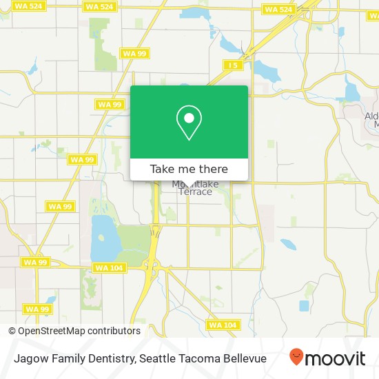 Jagow Family Dentistry map