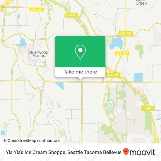 Mapa de Yia Yia's Ice Cream Shoppe