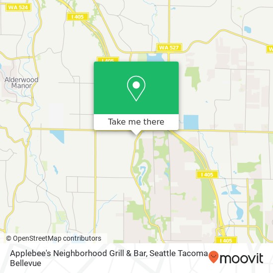 Mapa de Applebee's Neighborhood Grill & Bar