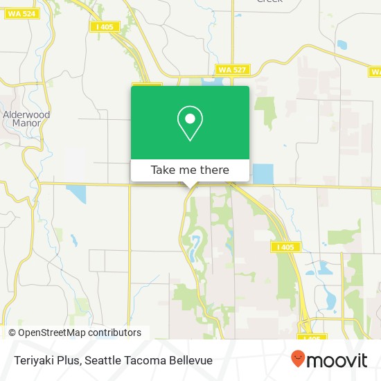 Mapa de Teriyaki Plus