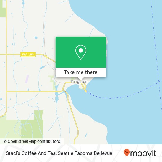 Staci's Coffee And Tea map