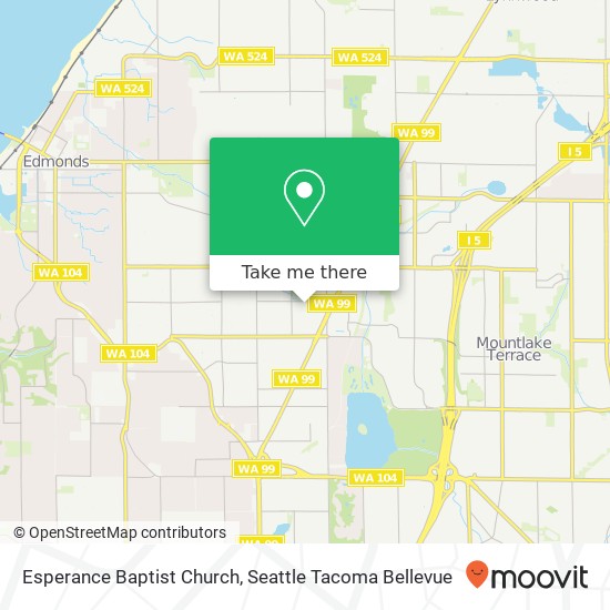 Esperance Baptist Church map