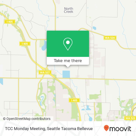 TCC Monday Meeting map