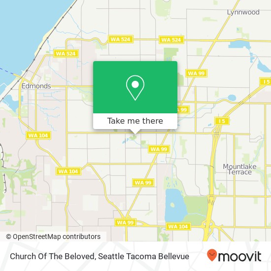 Church Of The Beloved map