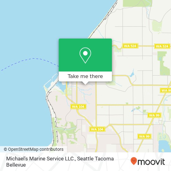 Michael's Marine Service LLC. map
