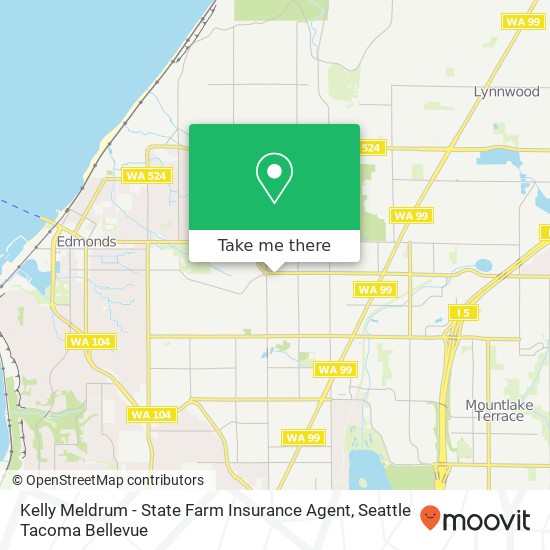 Mapa de Kelly Meldrum - State Farm Insurance Agent