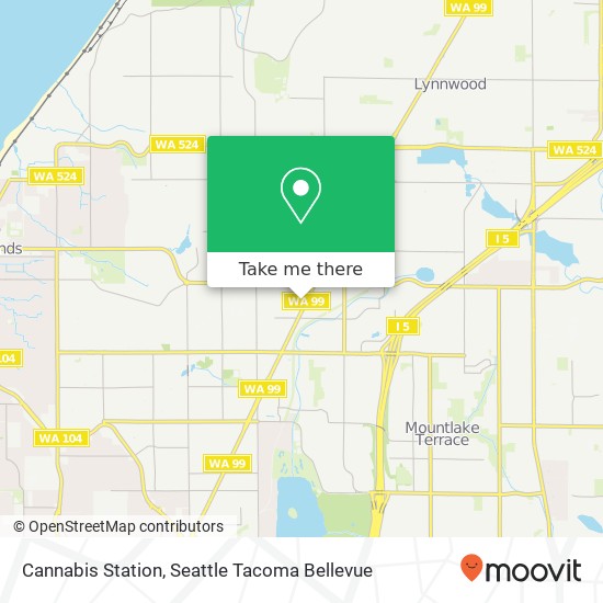 Cannabis Station map