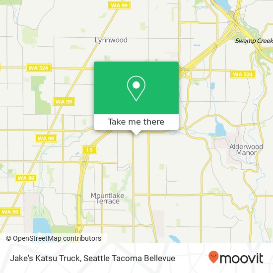 Jake's Katsu Truck map