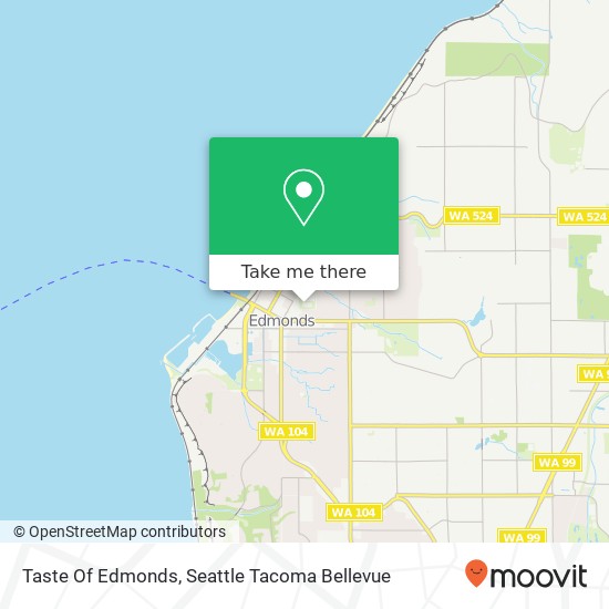 Taste Of Edmonds map