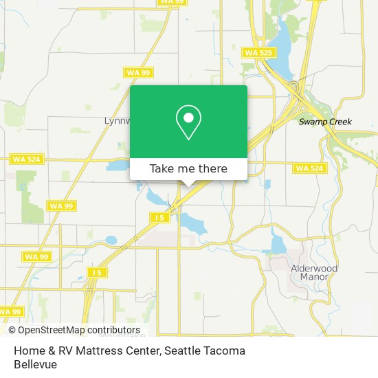 Mapa de Home & RV Mattress Center