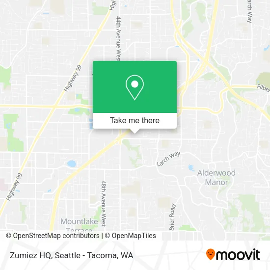 Zumiez HQ map