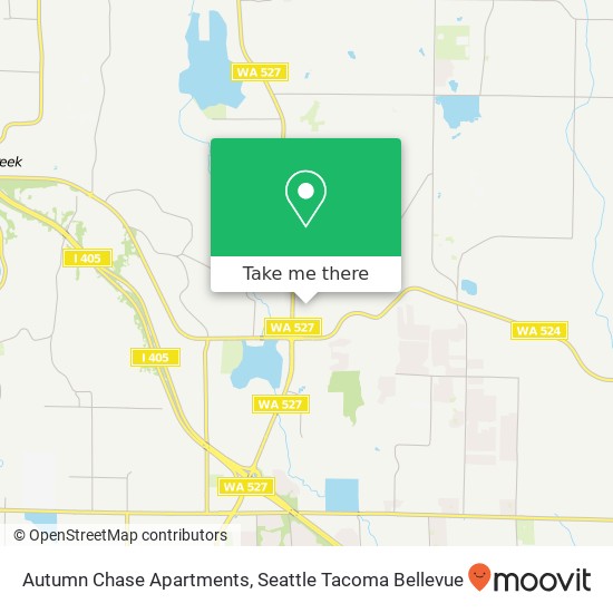 Autumn Chase Apartments map