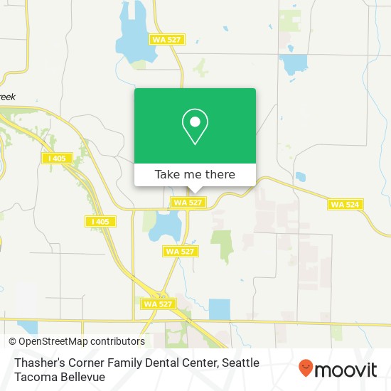 Thasher's Corner Family Dental Center map