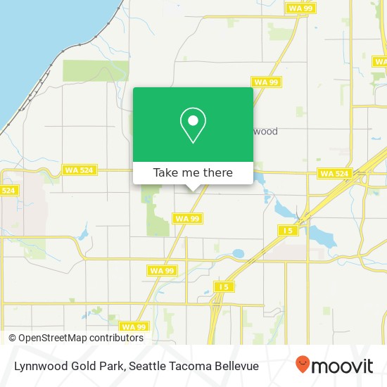 Mapa de Lynnwood Gold Park