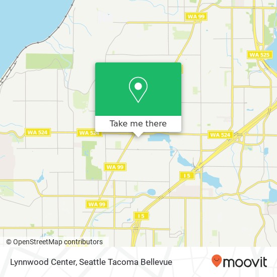 Mapa de Lynnwood Center