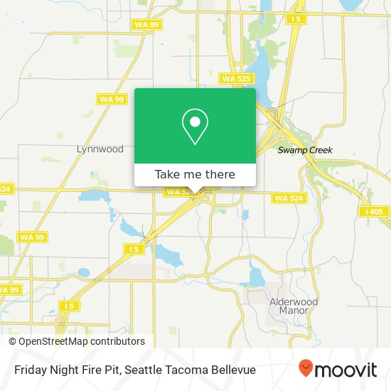 Mapa de Friday Night Fire Pit
