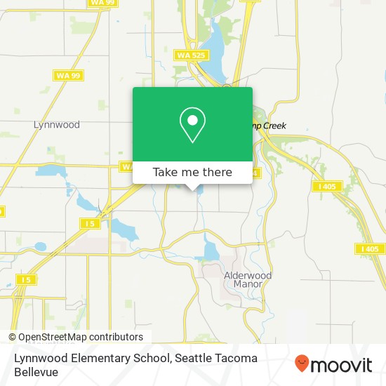 Mapa de Lynnwood Elementary School