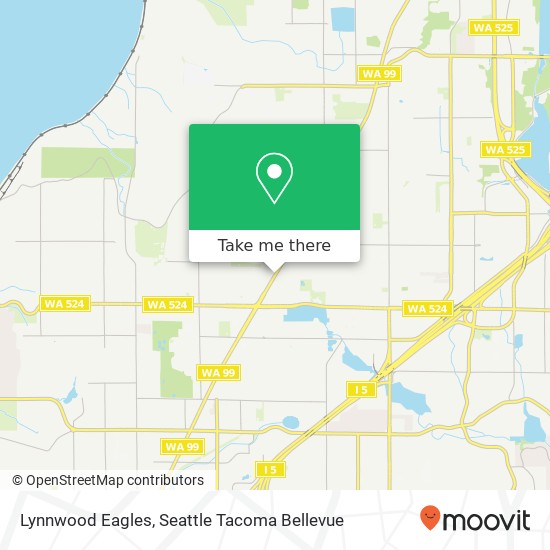 Lynnwood Eagles map