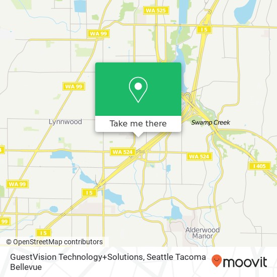 GuestVision Technology+Solutions map