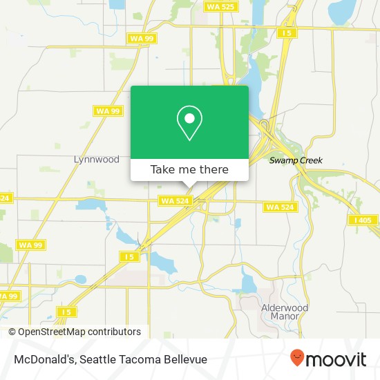 McDonald's map