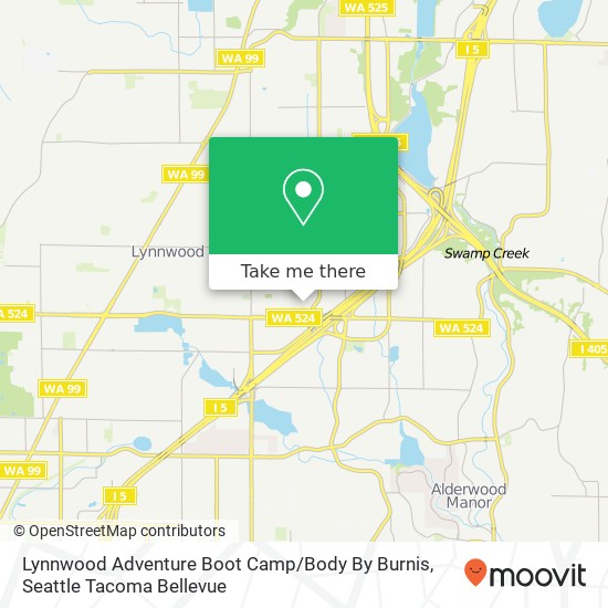 Mapa de Lynnwood Adventure Boot Camp / Body By Burnis