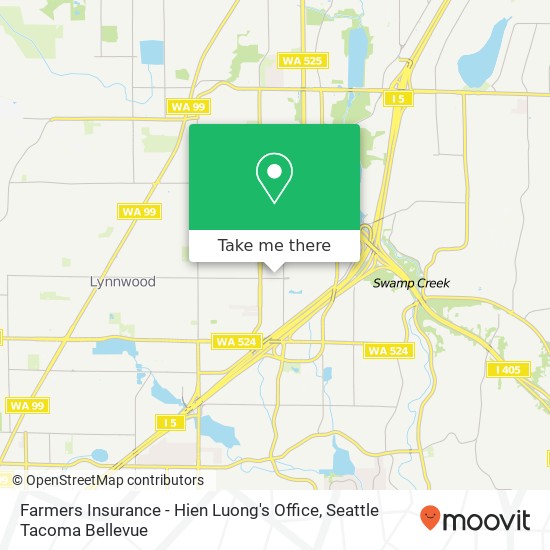 Mapa de Farmers Insurance - Hien Luong's Office